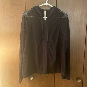Black Lululemon zip up